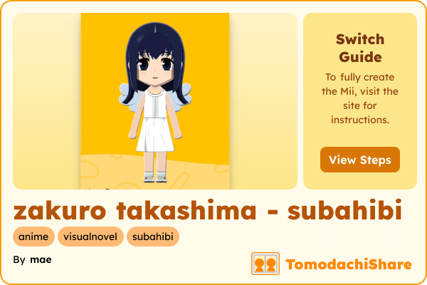 zakuro takashima - subahibi - TomodachiShare