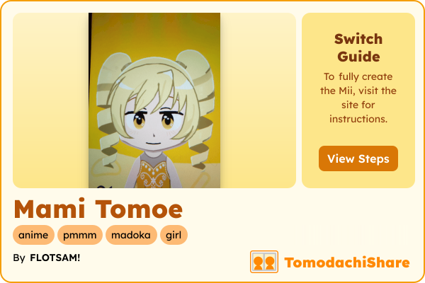 Mami Tomoe - TomodachiShare