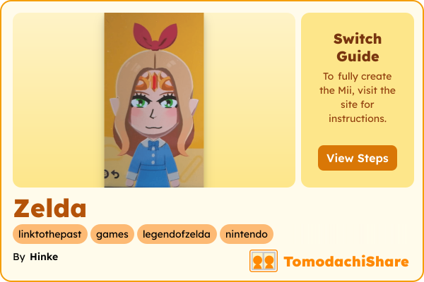Zelda - TomodachiShare