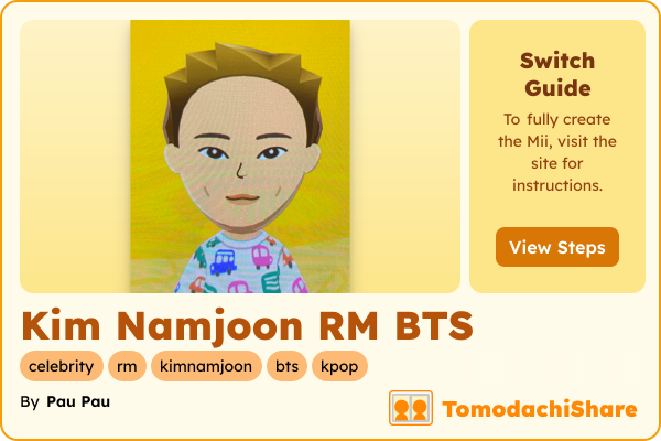 Kim Namjoon RM BTS - TomodachiShare