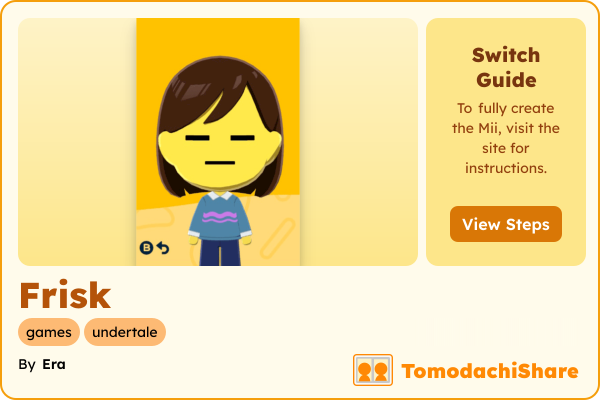 Frisk - TomodachiShare
