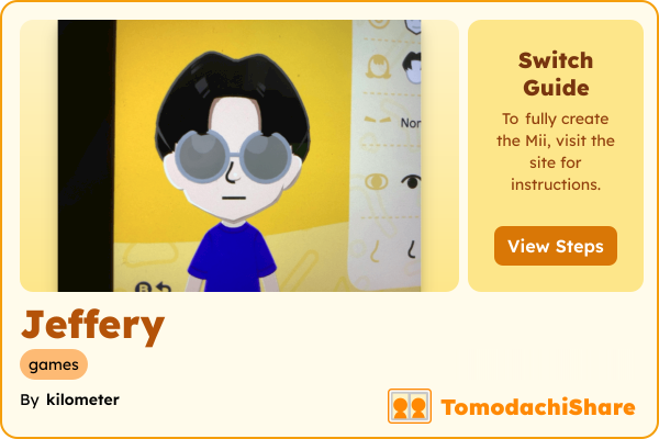 Jeffery - TomodachiShare