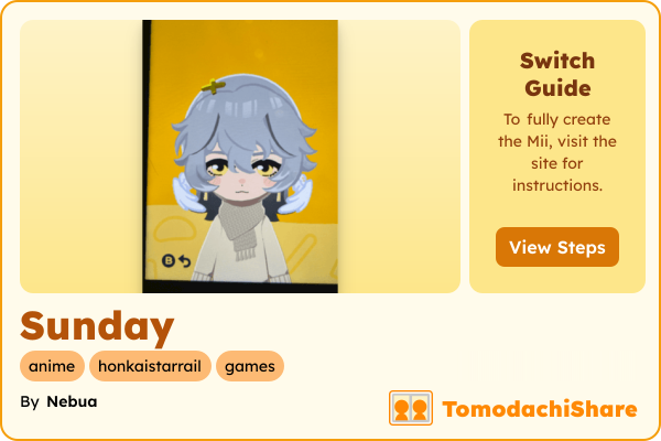 Sunday - TomodachiShare