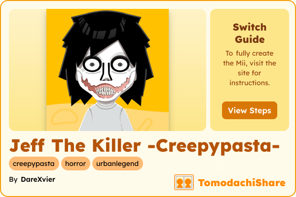 Jeff The Killer -Creepypasta- - TomodachiShare