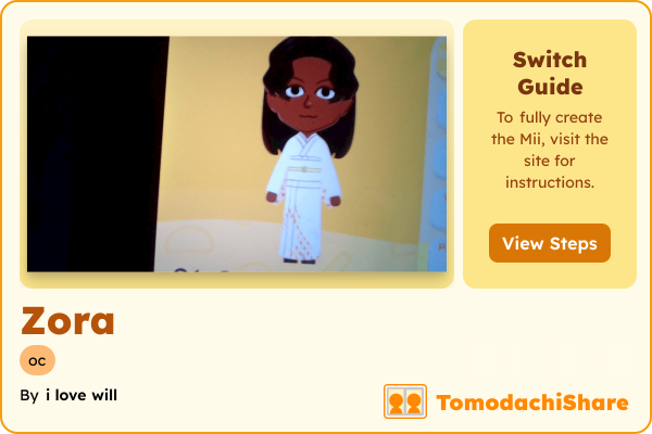 Zora - TomodachiShare