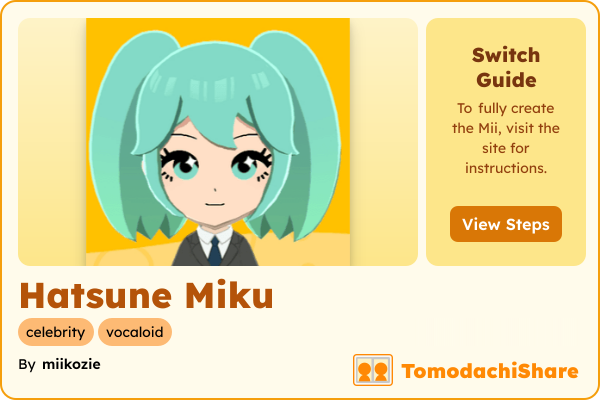 Hatsune Miku - TomodachiShare