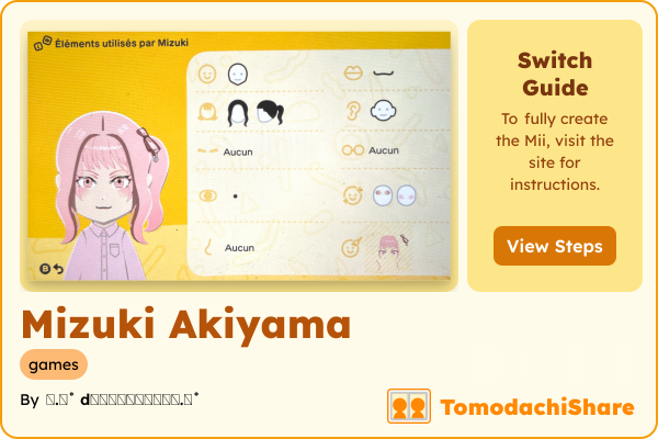 Mizuki Akiyama - TomodachiShare